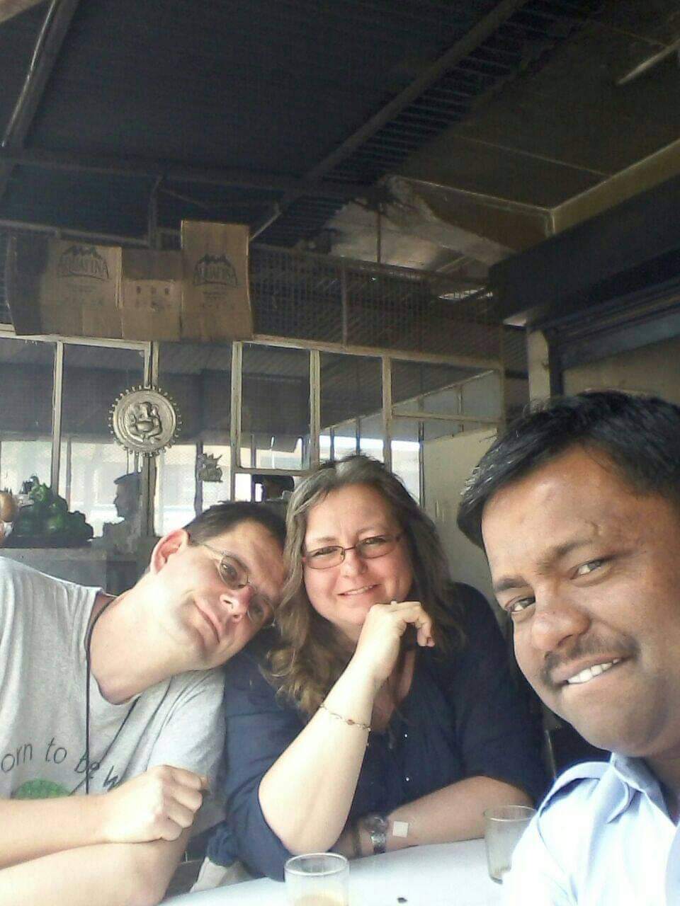 Happy foreign guests with their private driver in India – Tourist Driver India